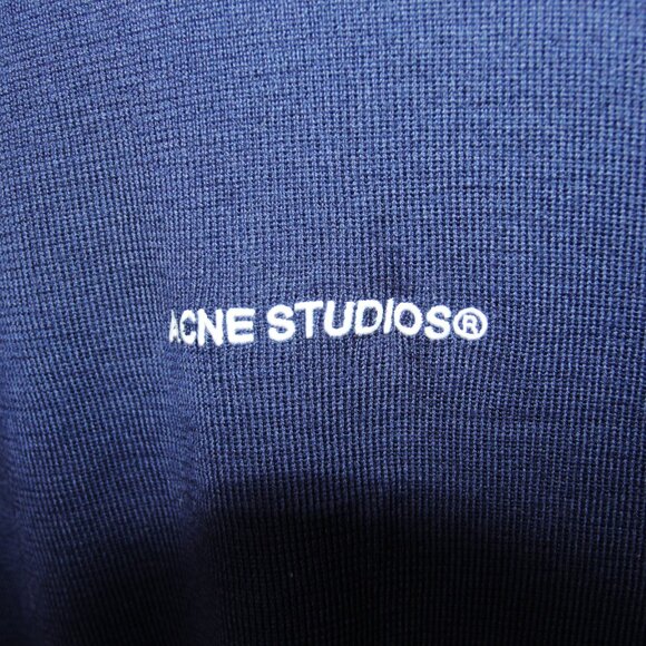 BNWT AW24 ACNE STUDIOS DISTRESSED ZIP CARDIGAN L - Picture 8 of 12